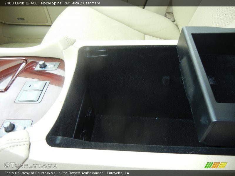 Noble Spinel Red Mica / Cashmere 2008 Lexus LS 460