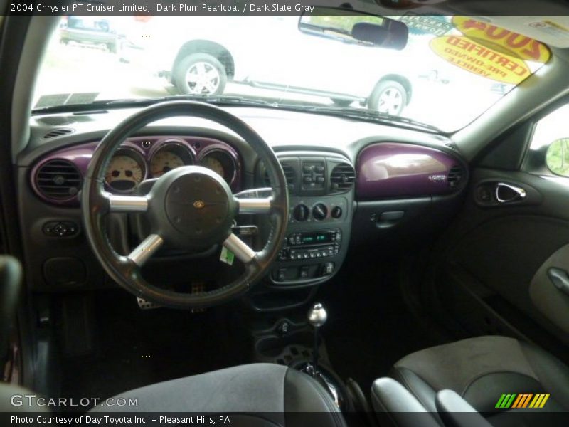 Dark Plum Pearlcoat / Dark Slate Gray 2004 Chrysler PT Cruiser Limited