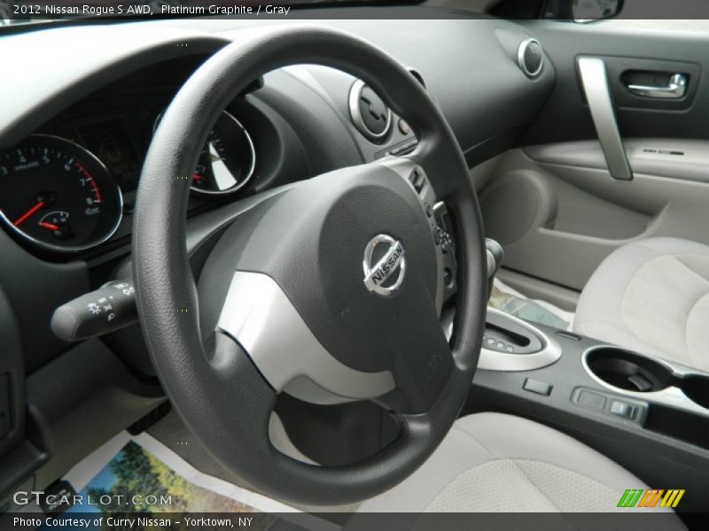 Platinum Graphite / Gray 2012 Nissan Rogue S AWD