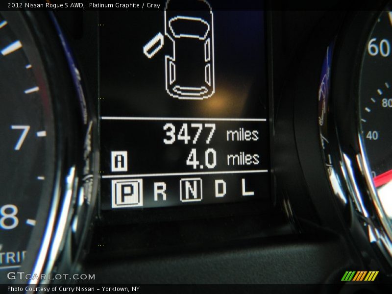 Platinum Graphite / Gray 2012 Nissan Rogue S AWD
