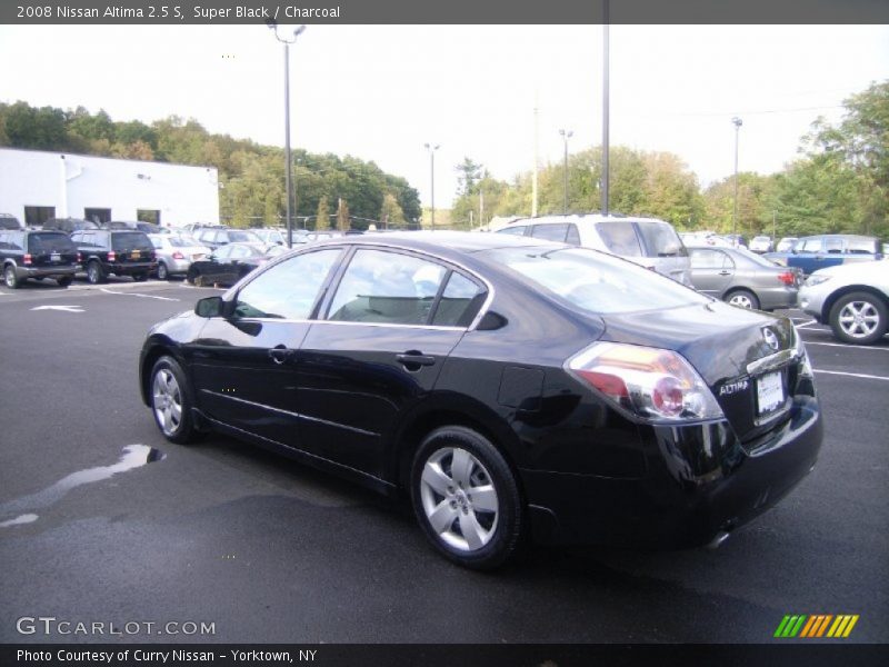 Super Black / Charcoal 2008 Nissan Altima 2.5 S