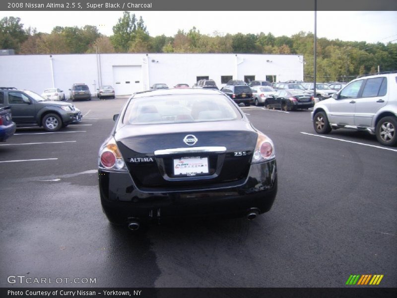 Super Black / Charcoal 2008 Nissan Altima 2.5 S