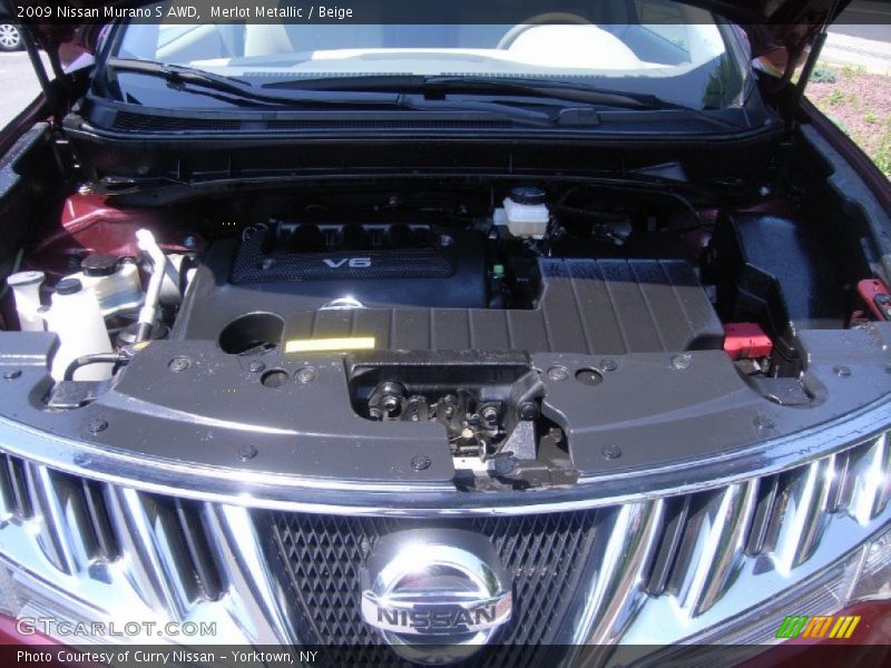 Merlot Metallic / Beige 2009 Nissan Murano S AWD