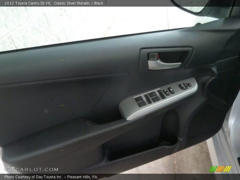 Classic Silver Metallic / Black 2012 Toyota Camry SE V6