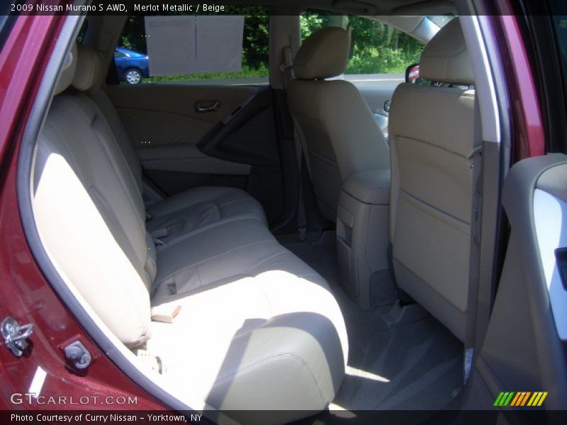 Merlot Metallic / Beige 2009 Nissan Murano S AWD