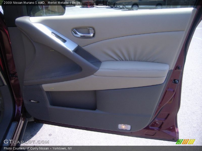 Merlot Metallic / Beige 2009 Nissan Murano S AWD