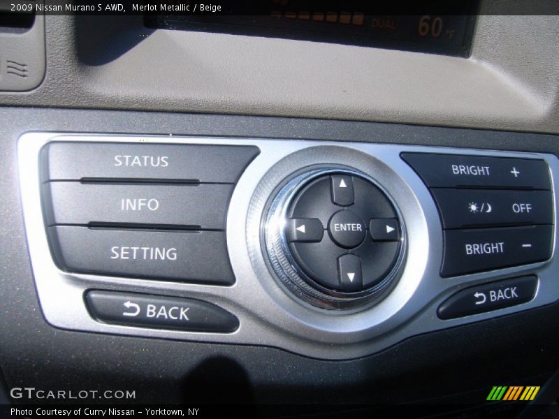 Merlot Metallic / Beige 2009 Nissan Murano S AWD