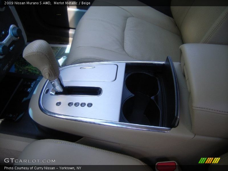Merlot Metallic / Beige 2009 Nissan Murano S AWD