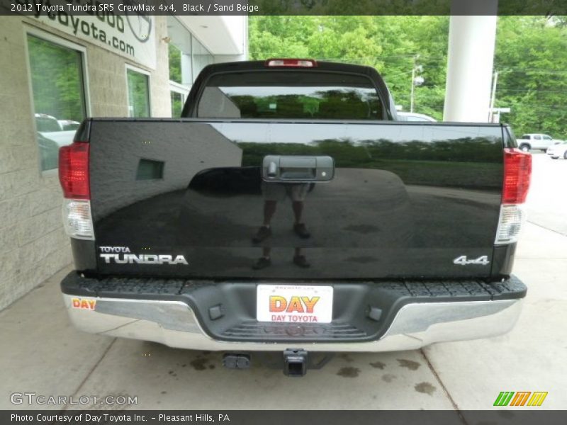 Black / Sand Beige 2012 Toyota Tundra SR5 CrewMax 4x4