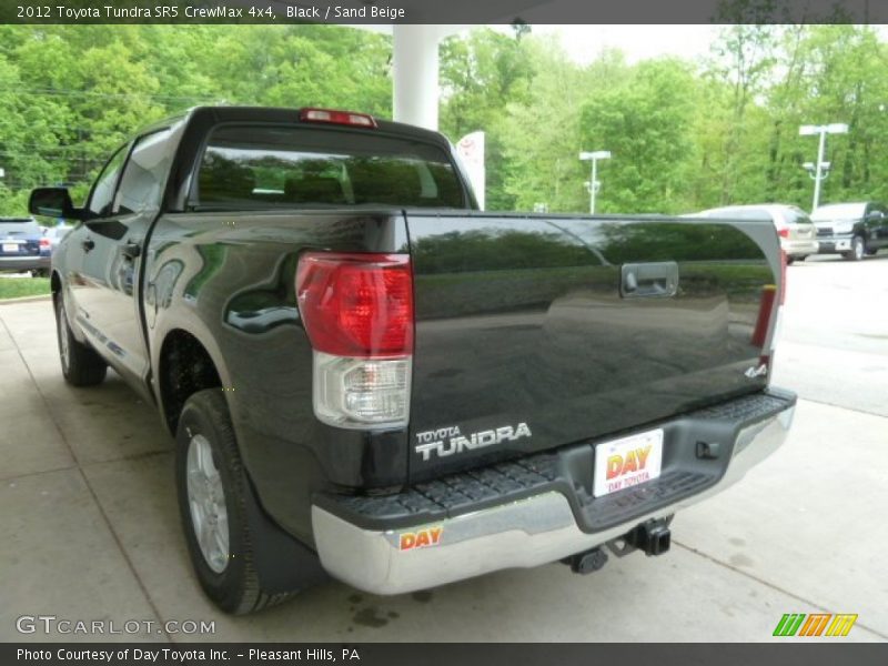 Black / Sand Beige 2012 Toyota Tundra SR5 CrewMax 4x4