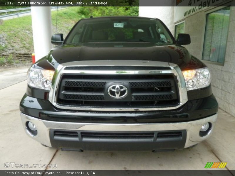 Black / Sand Beige 2012 Toyota Tundra SR5 CrewMax 4x4