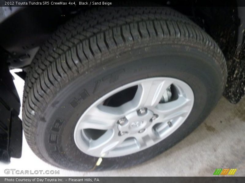 Black / Sand Beige 2012 Toyota Tundra SR5 CrewMax 4x4