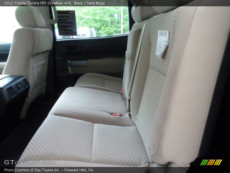 Black / Sand Beige 2012 Toyota Tundra SR5 CrewMax 4x4