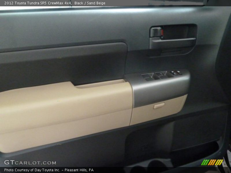 Black / Sand Beige 2012 Toyota Tundra SR5 CrewMax 4x4
