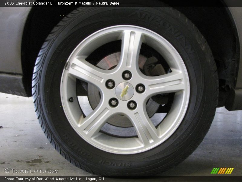 Bronzemist Metallic / Neutral Beige 2005 Chevrolet Uplander LT