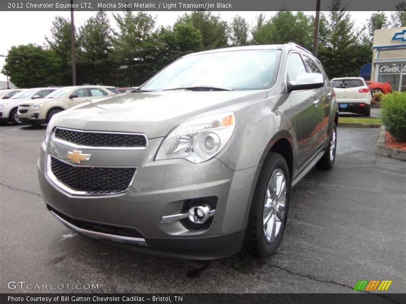 Mocha Steel Metallic / Light Titanium/Jet Black 2012 Chevrolet Equinox LTZ