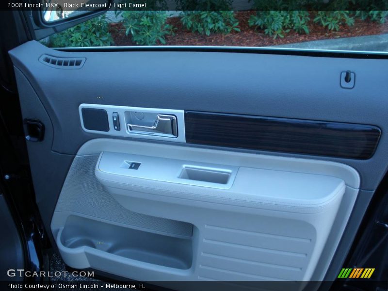 Black Clearcoat / Light Camel 2008 Lincoln MKX