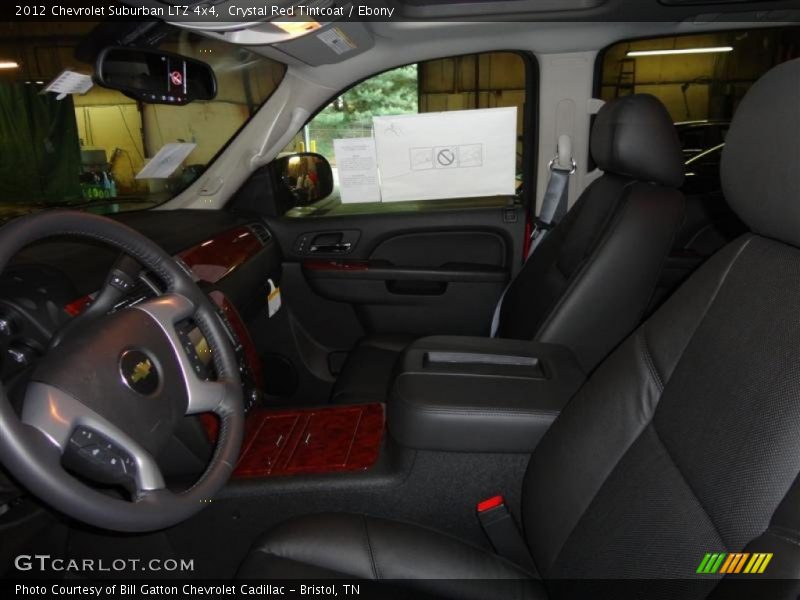 Crystal Red Tintcoat / Ebony 2012 Chevrolet Suburban LTZ 4x4