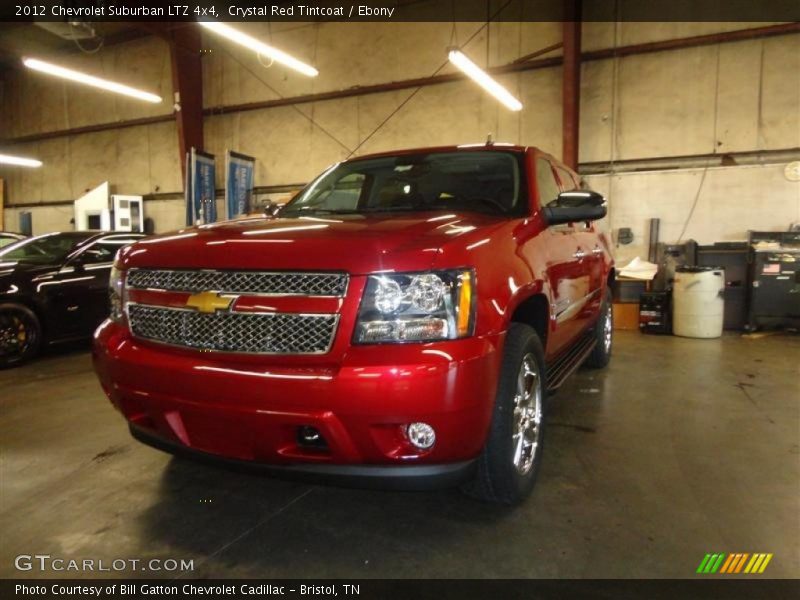 Crystal Red Tintcoat / Ebony 2012 Chevrolet Suburban LTZ 4x4
