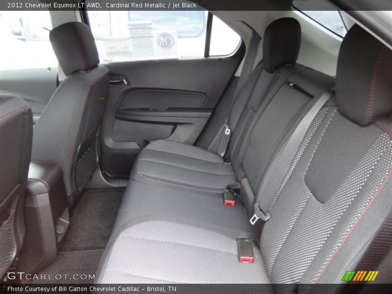 Cardinal Red Metallic / Jet Black 2012 Chevrolet Equinox LT AWD