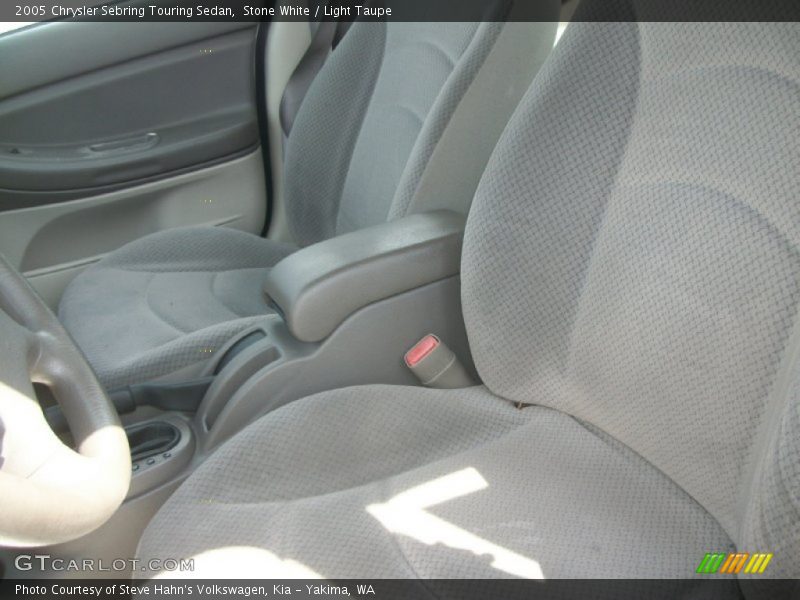Stone White / Light Taupe 2005 Chrysler Sebring Touring Sedan