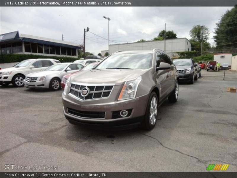Mocha Steel Metallic / Shale/Brownstone 2012 Cadillac SRX Performance