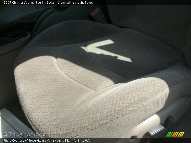 Stone White / Light Taupe 2005 Chrysler Sebring Touring Sedan