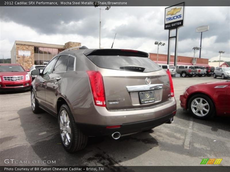 Mocha Steel Metallic / Shale/Brownstone 2012 Cadillac SRX Performance