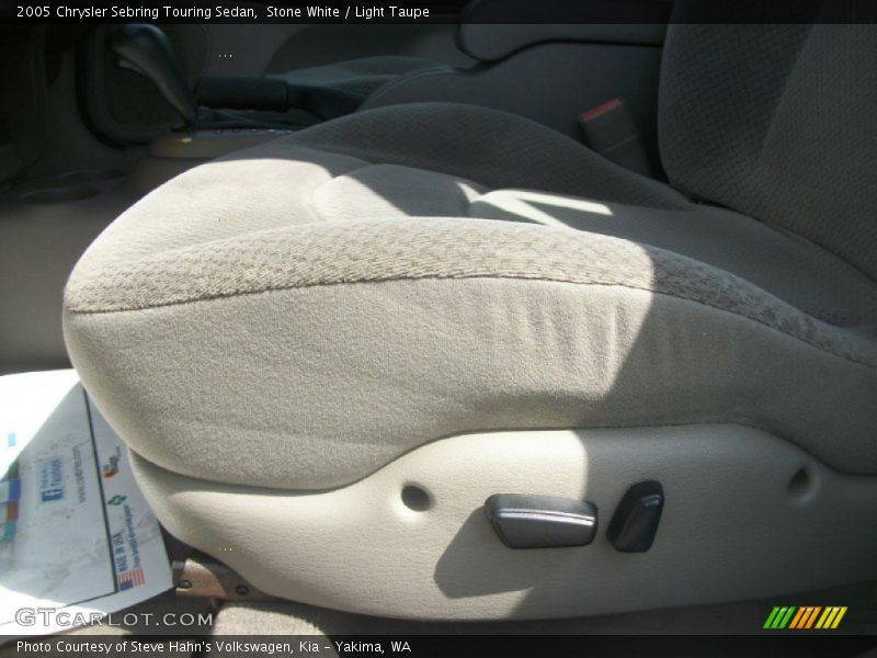 Stone White / Light Taupe 2005 Chrysler Sebring Touring Sedan