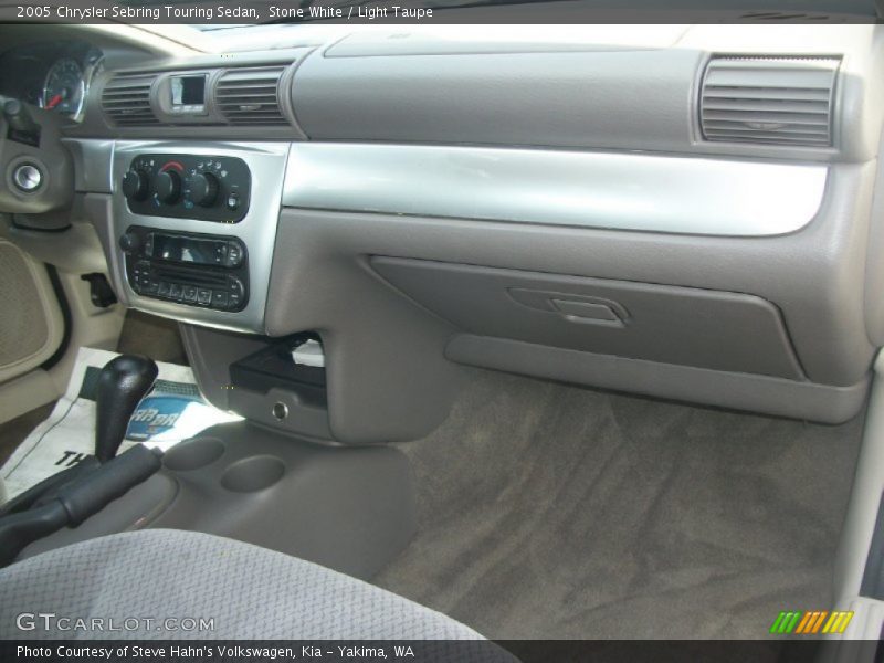 Stone White / Light Taupe 2005 Chrysler Sebring Touring Sedan