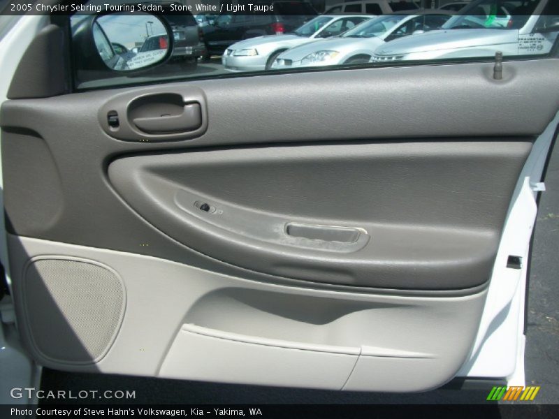 Stone White / Light Taupe 2005 Chrysler Sebring Touring Sedan