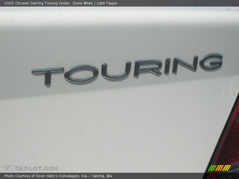 Stone White / Light Taupe 2005 Chrysler Sebring Touring Sedan