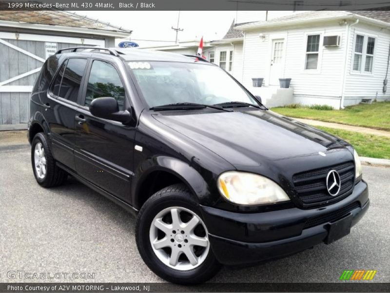 Black / Black 1999 Mercedes-Benz ML 430 4Matic