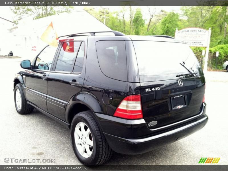 Black / Black 1999 Mercedes-Benz ML 430 4Matic
