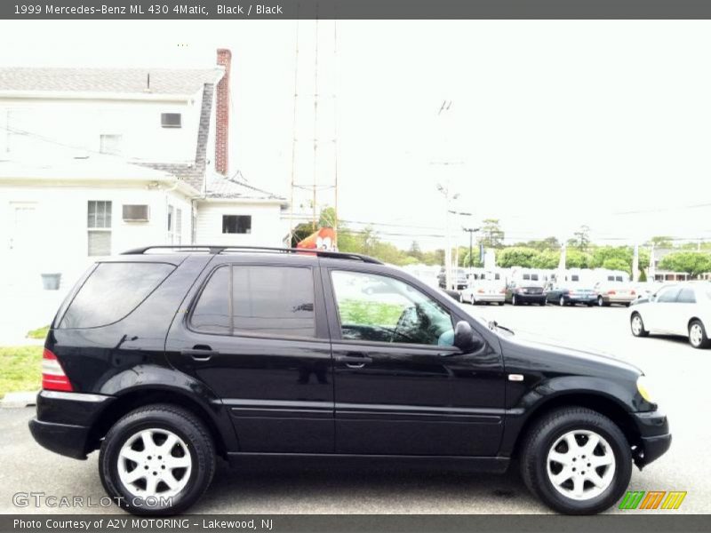 Black / Black 1999 Mercedes-Benz ML 430 4Matic