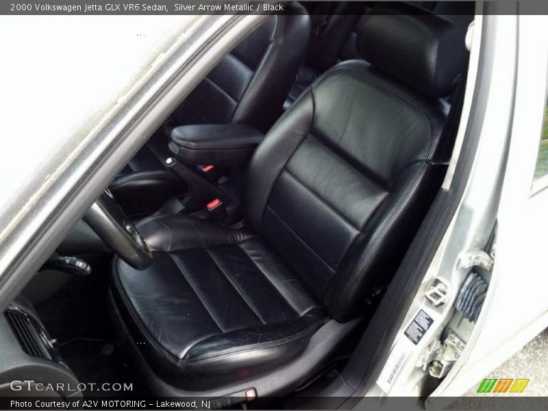 Silver Arrow Metallic / Black 2000 Volkswagen Jetta GLX VR6 Sedan