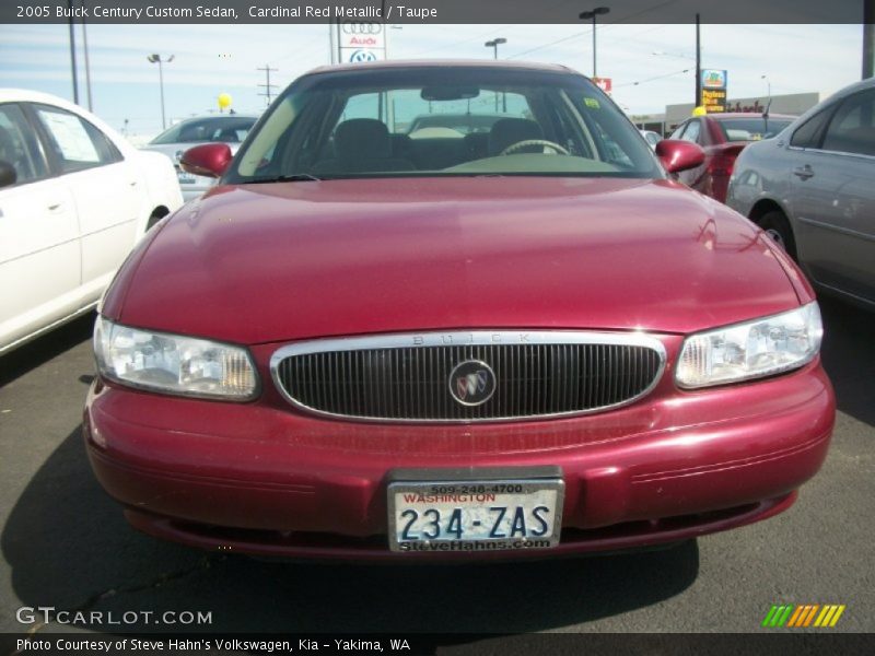 Cardinal Red Metallic / Taupe 2005 Buick Century Custom Sedan