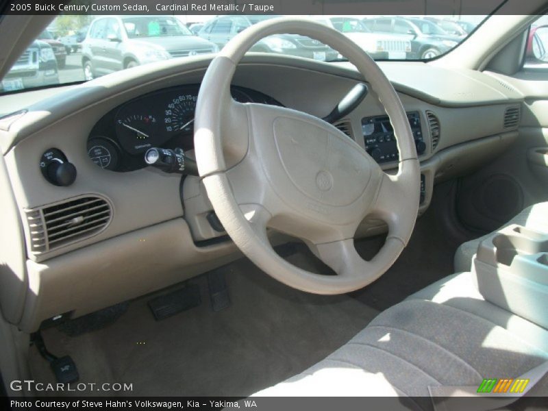 Cardinal Red Metallic / Taupe 2005 Buick Century Custom Sedan