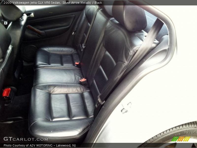 Rear Seat of 2000 Jetta GLX VR6 Sedan