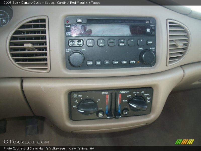Cardinal Red Metallic / Taupe 2005 Buick Century Custom Sedan