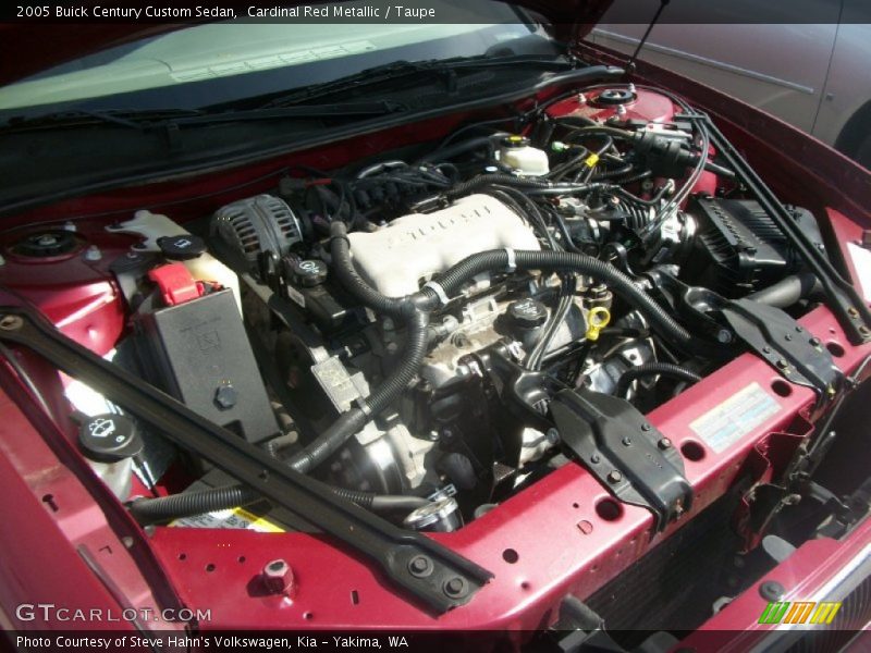 Cardinal Red Metallic / Taupe 2005 Buick Century Custom Sedan