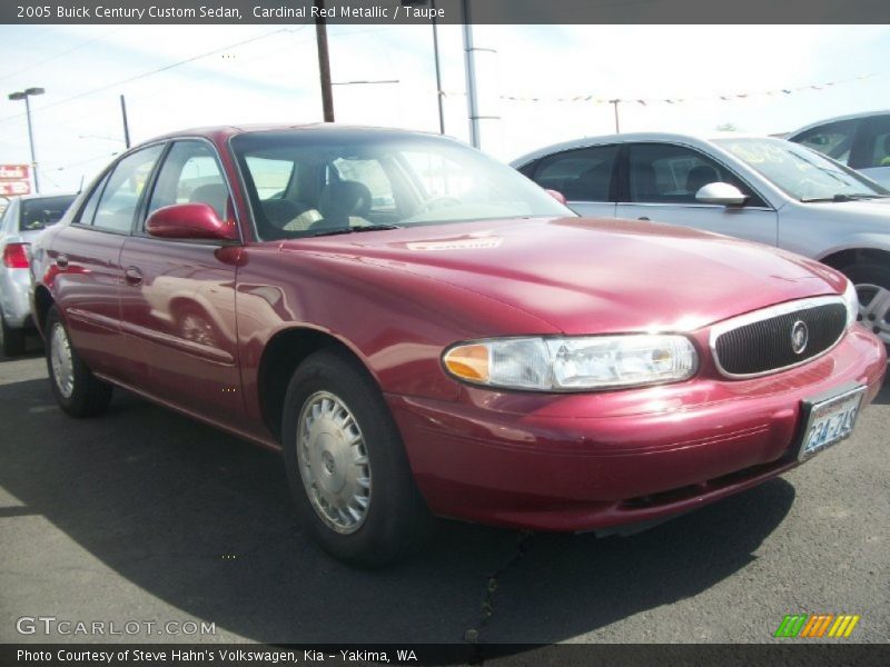 Cardinal Red Metallic / Taupe 2005 Buick Century Custom Sedan