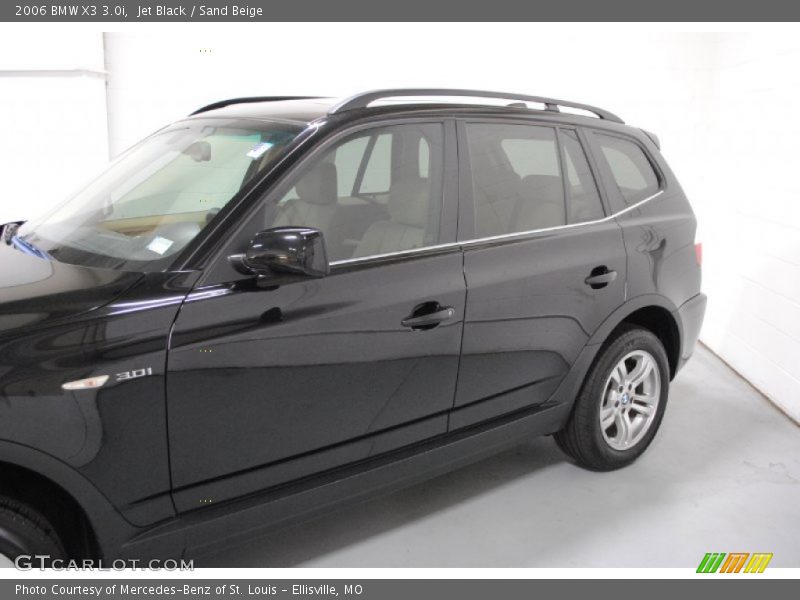 Jet Black / Sand Beige 2006 BMW X3 3.0i