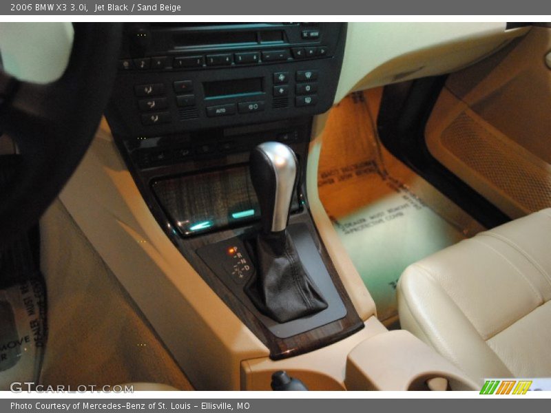 Jet Black / Sand Beige 2006 BMW X3 3.0i