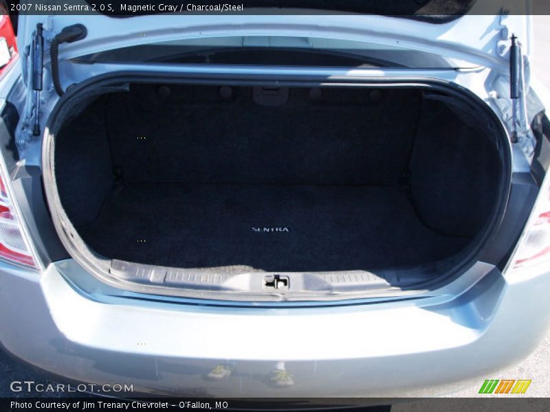 Magnetic Gray / Charcoal/Steel 2007 Nissan Sentra 2.0 S