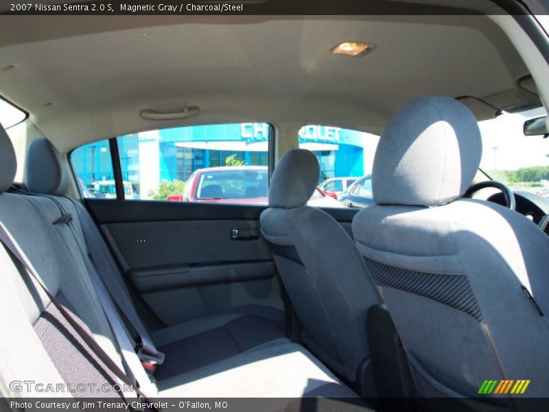 Magnetic Gray / Charcoal/Steel 2007 Nissan Sentra 2.0 S