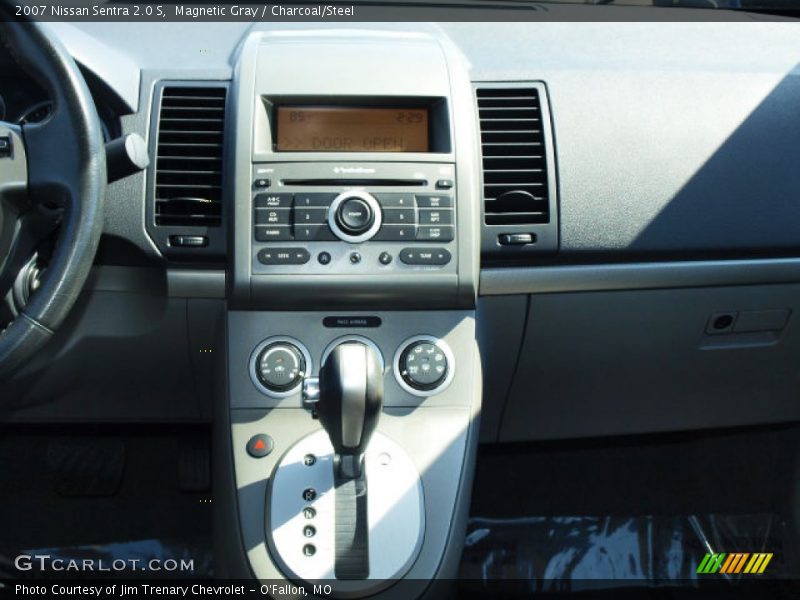Magnetic Gray / Charcoal/Steel 2007 Nissan Sentra 2.0 S