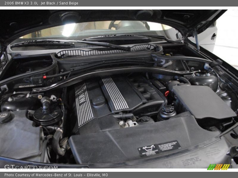 Jet Black / Sand Beige 2006 BMW X3 3.0i