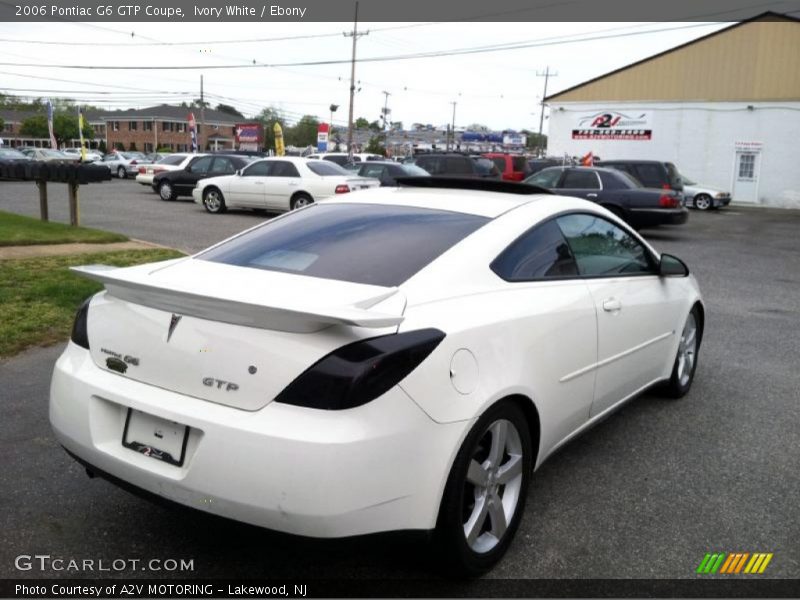 Ivory White / Ebony 2006 Pontiac G6 GTP Coupe