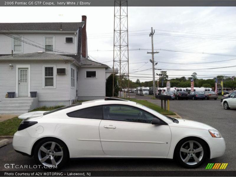 Ivory White / Ebony 2006 Pontiac G6 GTP Coupe
